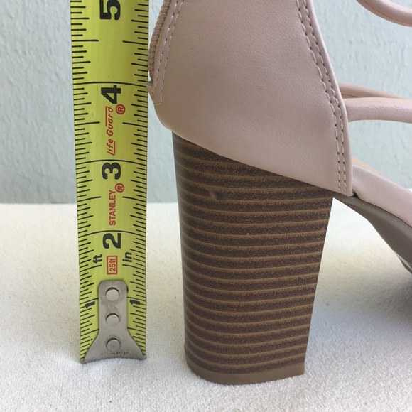 Strappy Chunky Heels - Picture 3 of 7